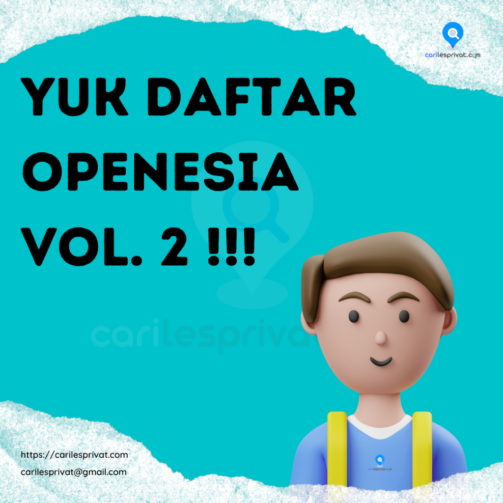 YUK DAFTAR OPENESIA VOL. 2 !!!